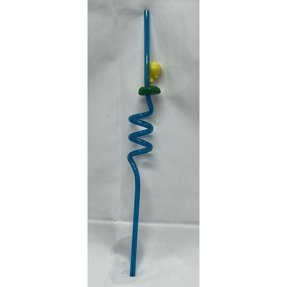 VINTAGE APPLAUSE TWEETY BIRD SLIP SIPPER STRAW LOONEY TUNES 1990’s - Picture 5 of 7